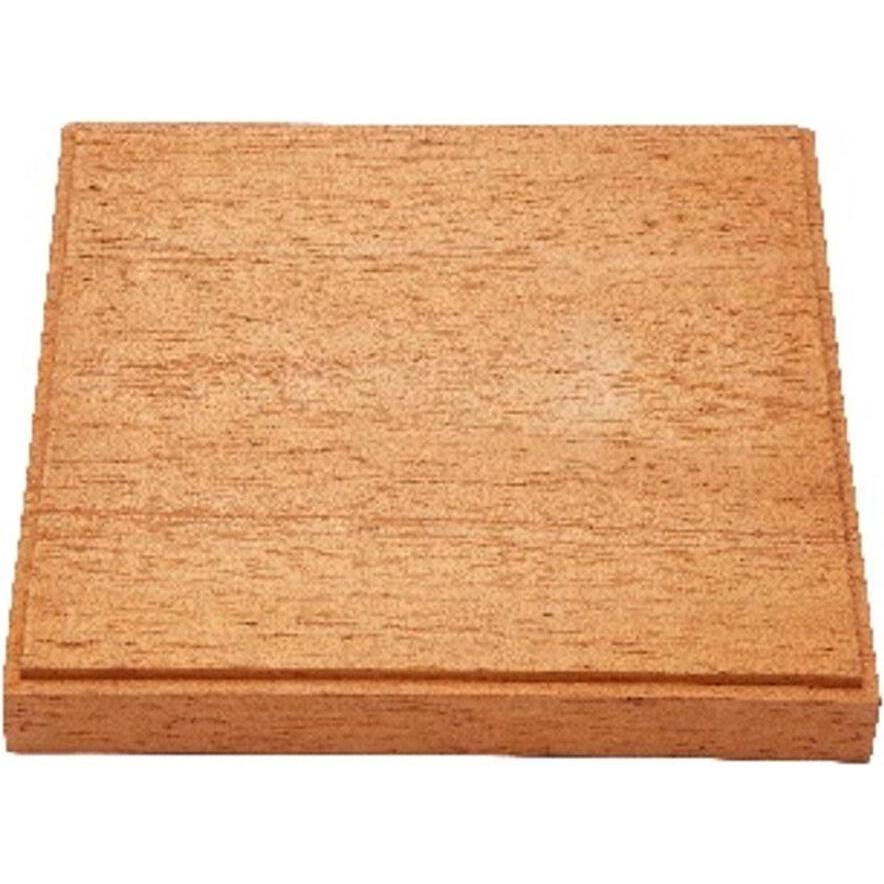 Mr.Hobby Mr Hobby -Gunze Wooden Base 15cm Square