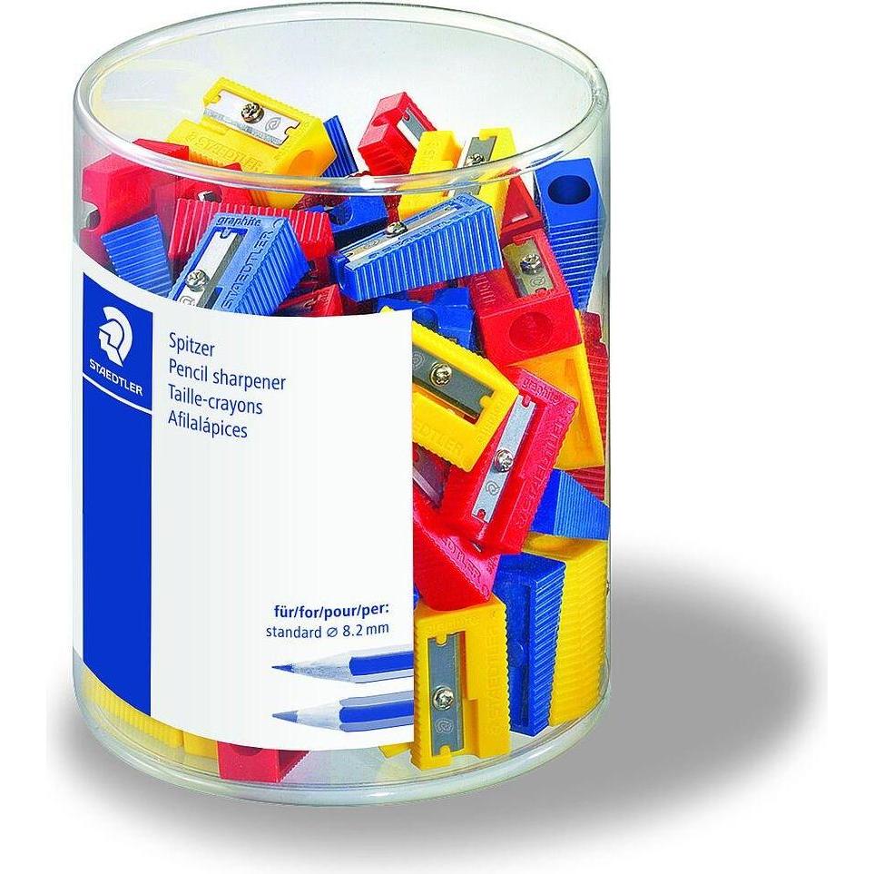 Staedtler, Spitzer, 510 50 Kunststoffspitzer, 100 Spitzer