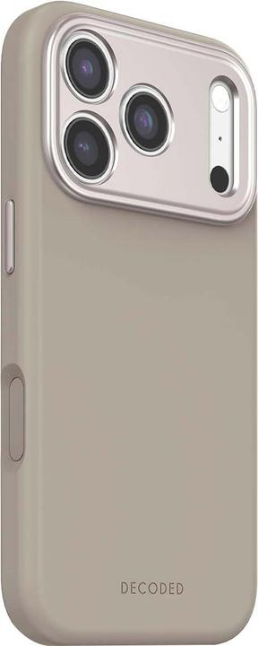 Actual product image Decoded Silicone Backcover Apple iPhone 17 Pro Soft Taupe (Apple iPhone 17 Pro)