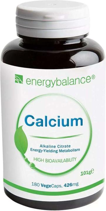 Energybalance Calcium à haute biodisponibilité 90mg (180 pièce(s), Capsules, 101 g)