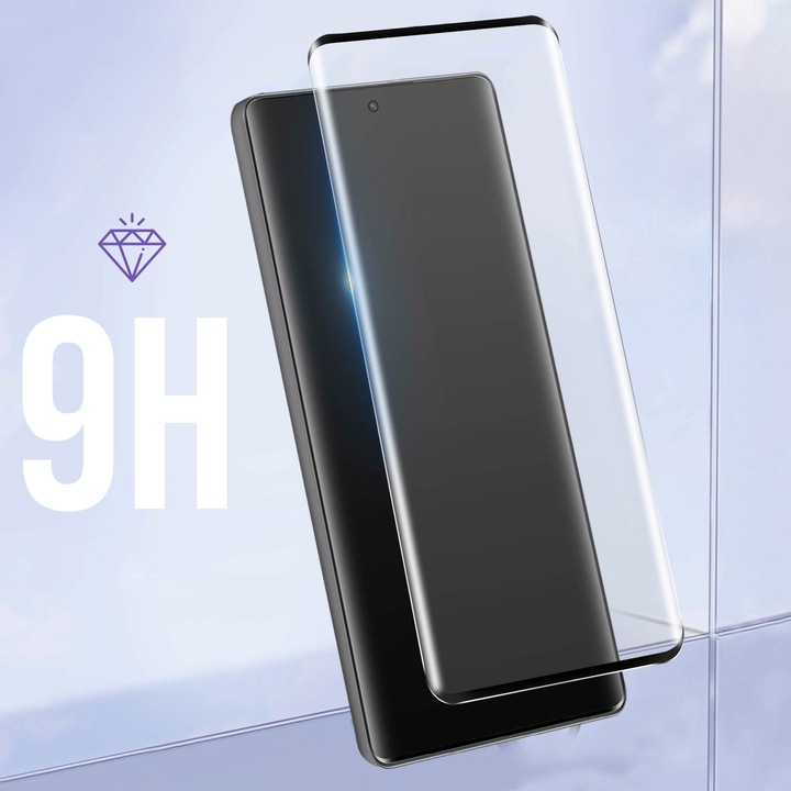 Actual product image Avizar 9H hardness glass display protection film (1 Piece, Honor Magic5 Pro)