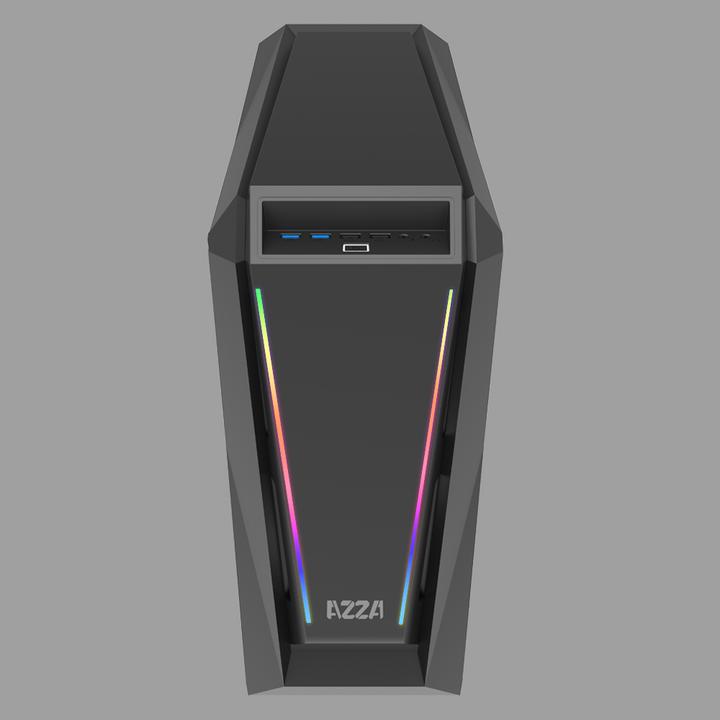 Actual product image Azza Chroma 410A (ATX, mATX)
