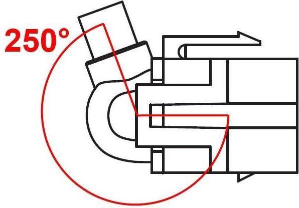 Immagine prodotto Delock Modulo Keystone USB 5 Gbps da presa tipo-A 250° a spina tipo-A con cavo da 1,5 m nero (1.50 m, USB 2.0, USB 3.0)