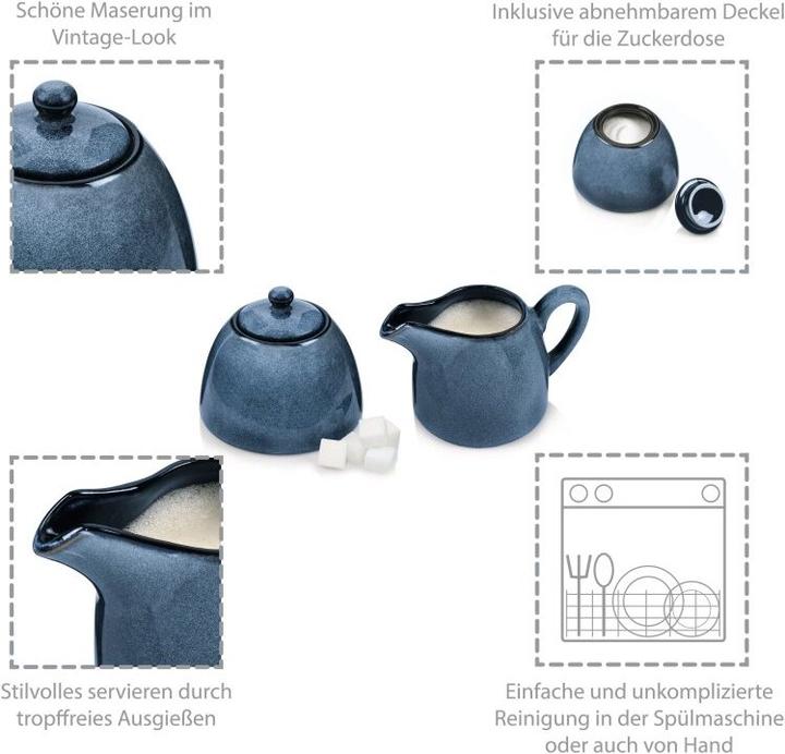 Actual product image Sänger Geschirr Milchkännchen und Zuckerdose Darwin (0.30 l)