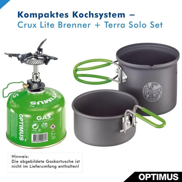 Immagine prodotto Optimus Sistema di cottura Crux Lite Solo