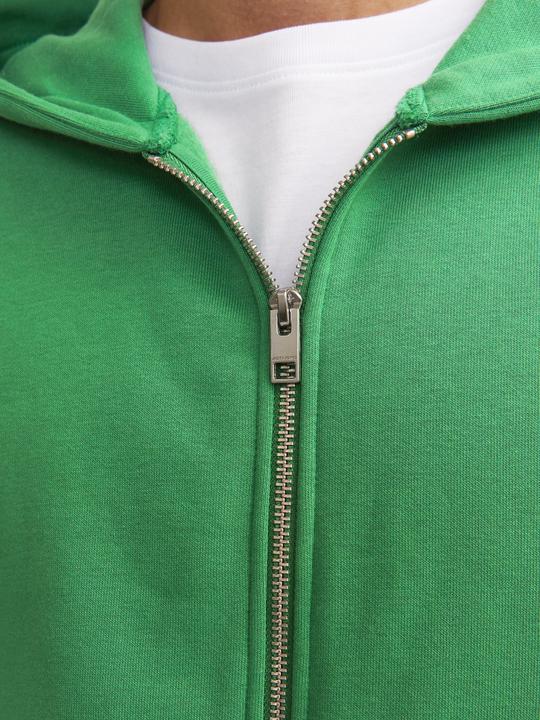 Produktbild Jack & Jones Plain Zip hoodie Kapuzenpullover mit Reissverschluss (L)