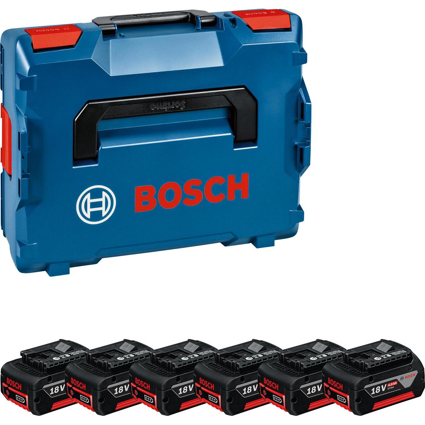 Bosch Professional, Werkzeugakku + Ladegerät, Akku-Paket (18 V)