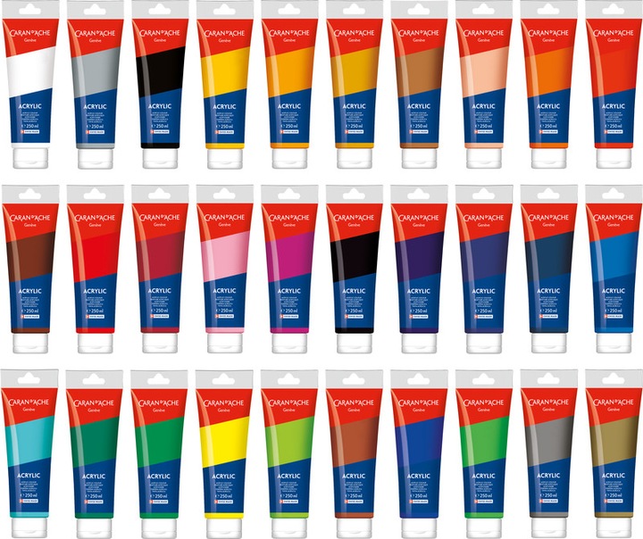 Immagine prodotto Caran d'Ache Acrylic (Cremisi, 250 ml)