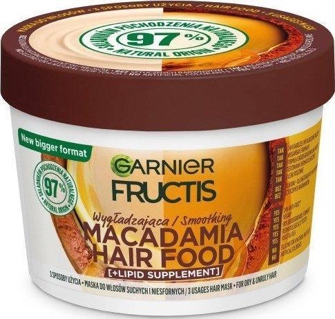 Garnier Hair Food Moisturising Mask For Macadamia 400Ml (400 ml)