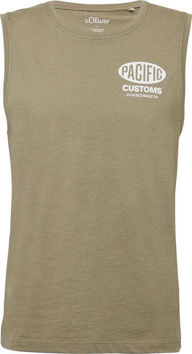 Actual product image S.Oliver T-Shirt Tanktop aus Baumwollle mit Frontprint (L)