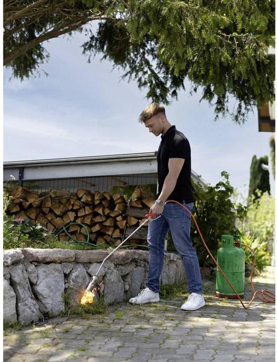 Actual product image Rothenberger ROMAXI Premium heating torch + hose + regulator 1060 °C ( 030957E ) Highlei