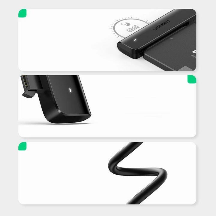 Image du produit Ugreen Adaptateur USB-C vers SATA 3.0 pour disque dur SATA 2.5" SSD