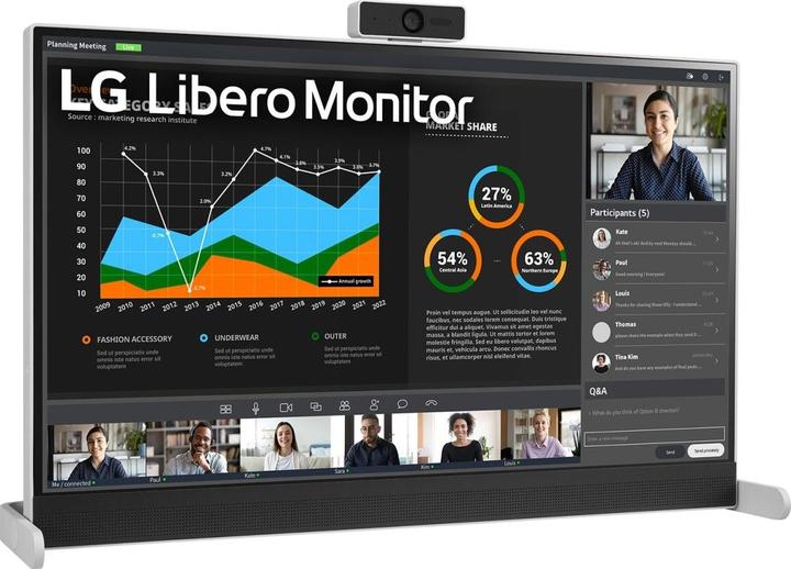 Actual product image LG 27BQ70QC-S (2560 x 1440 pixels, 27")