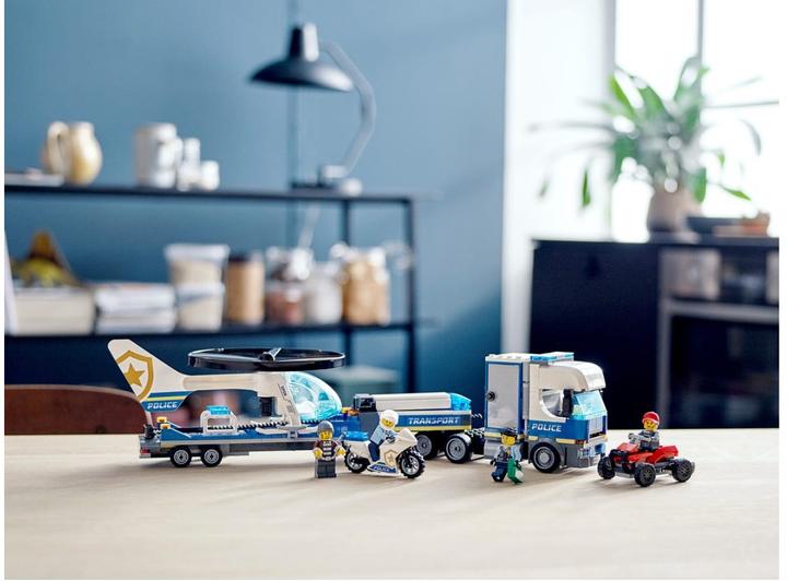 Produktbild LEGO Polizeihubschrauber-Transport (60244, LEGO City)