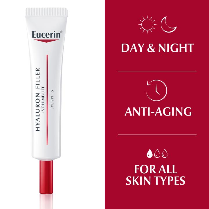Actual product image Eucerin Hyaluron filler + volume lift (Eye Care Cream, Day, 15 ml)