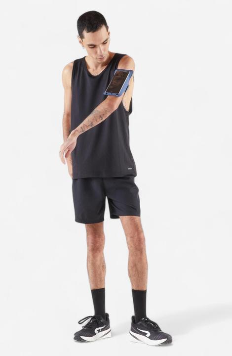 Produktbild Kiprun Unisex smartphone and big phone running armband - Blue whale