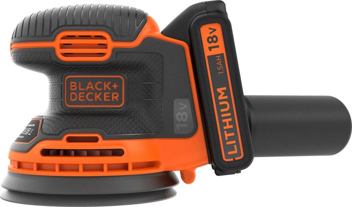 Produktbild Black & Decker Akku Exzenterschleifer BDCROS18 (Exzenterschleifer, 18 W)