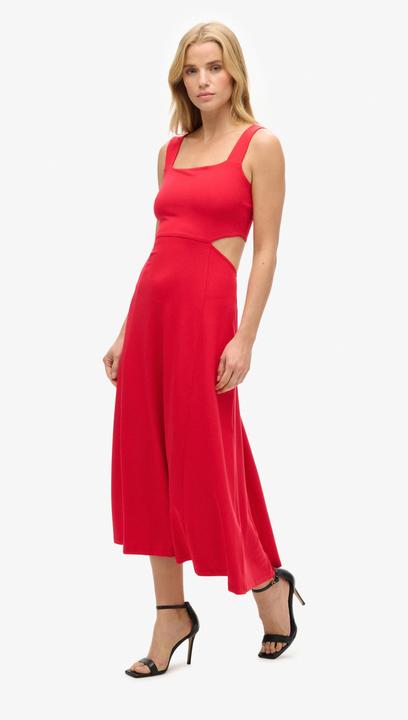 Image du produit Superdry Robe Midi En Jersey Découpé (42)