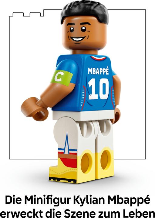 Image du produit LEGO Kylian Mbappé - Faits marquants du football (43013, LEGO Editions)