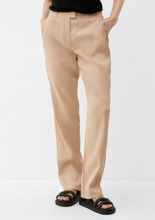 Immagine prodotto s.Oliver Hose Regular: Leinenhose mit Bundfalte (36)