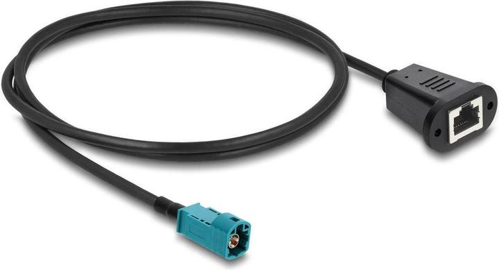 Produktbild Delock Kabel HSD Z Stecker zu RJ45 Buchse 1 m