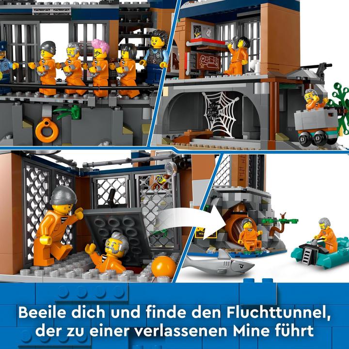 Produktbild LEGO Polizeistation auf der Gefängnisinsel (60419, LEGO City)