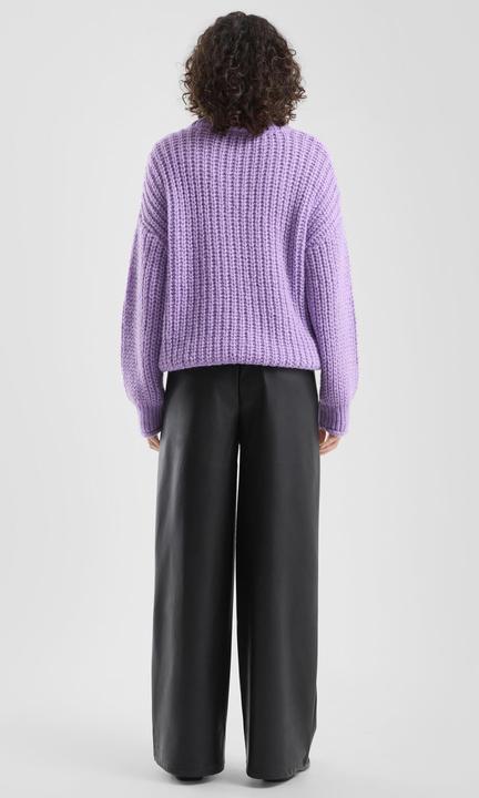 Image du produit s.Oliver Strickpullover Flauschiger Oversize-Pullover mit Rollkragen (XXL)