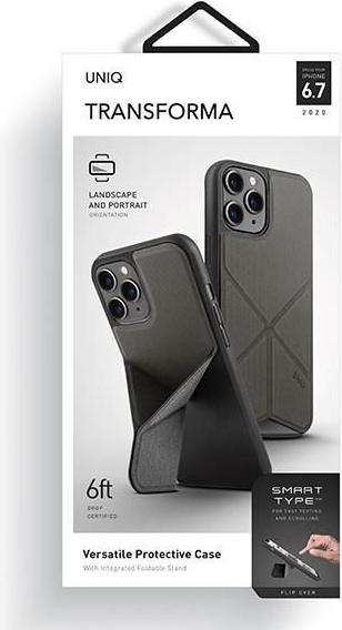 Actual product image Uniq Unique Transforma iPhone 12 Pro Max 6.5 case grey (Apple iPhone 12 Pro Max)