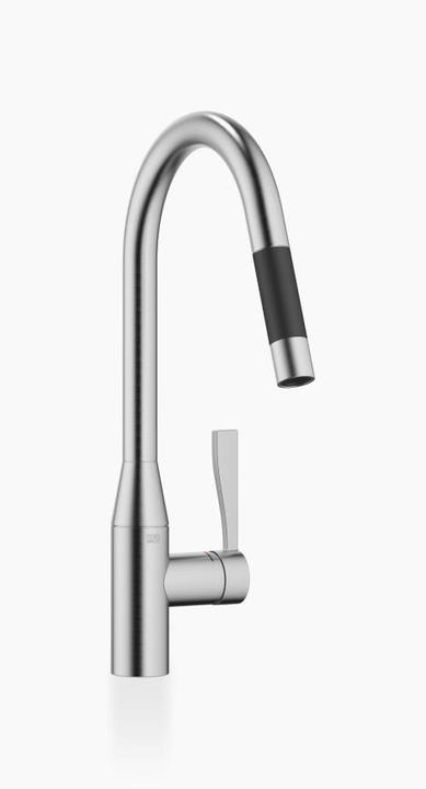 Actual product image Dornbracht Kitchen - Sync sink faucet, with pull-down with shower function, swivel, projection 240mm