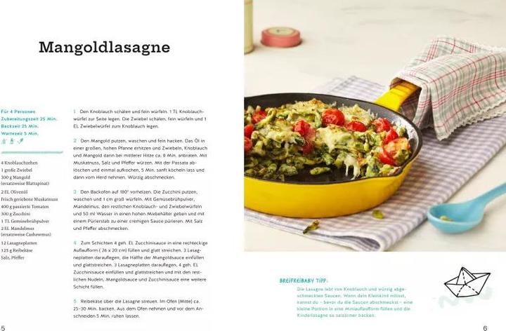 Produktbild Kochbuch ab 1 Jahr (Deutsch, Annina Schäflein, Lena Merz, 2023)