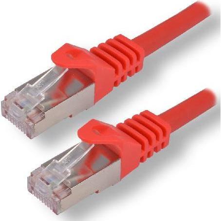 MCL Cat 7 S/Ftp Lszh Patch Cable - 1m Red (S/FTP, CAT7, 1 m), Netzwerkkabel