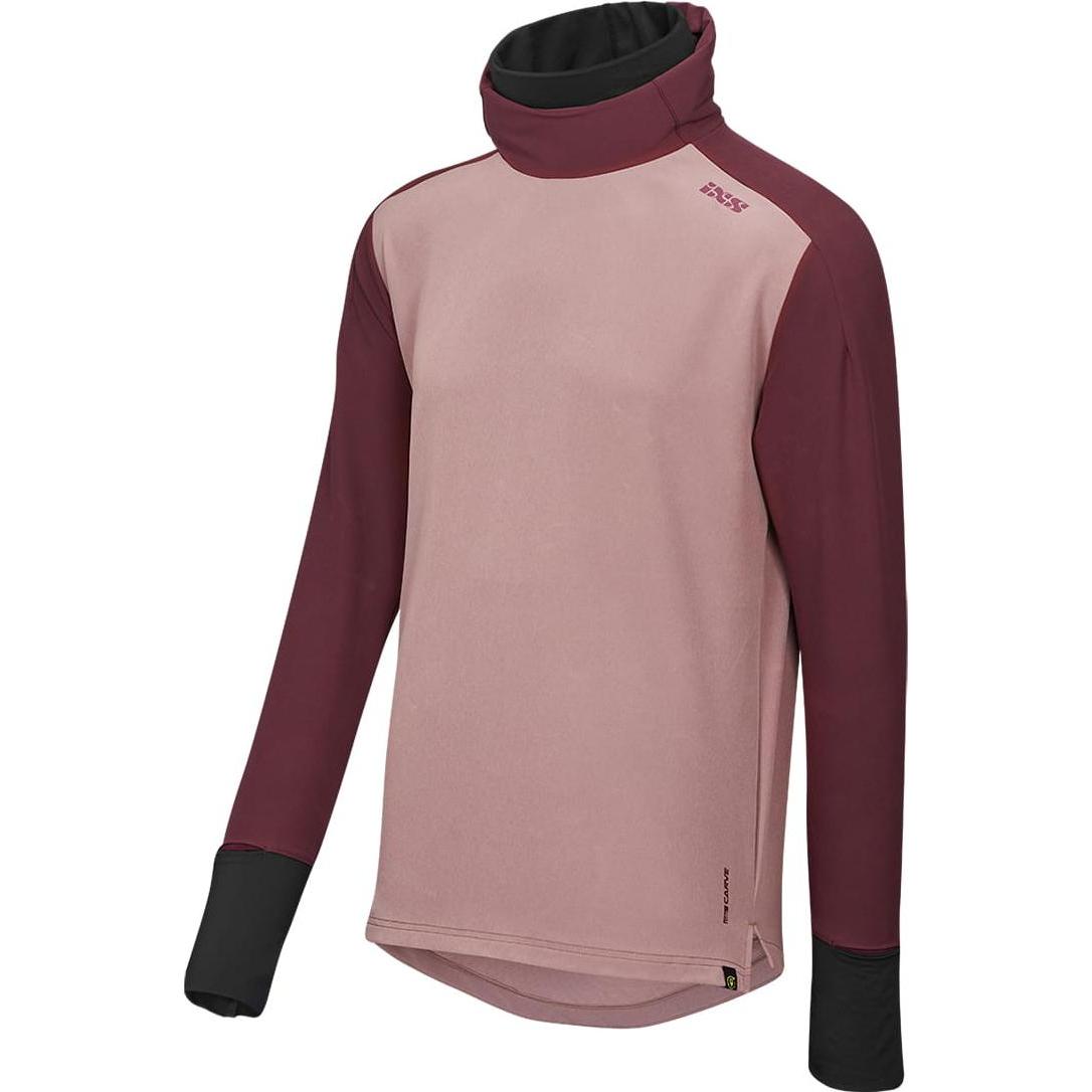 iXS, Herren, Velotrikot, Carve Digger EVO hooded Jersey (S), Rosa, S