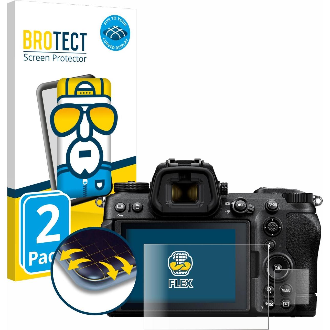 BROTECT Full-Screen Displayschutz (Displayschutz), Kameraschutz, Transparent