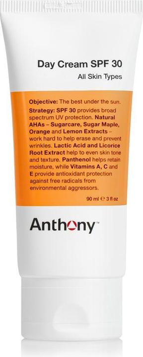 Actual product image Anthony Sonnenschutz Day Cream SPF 30 (Suntan cream, SPF 30, 90 ml)