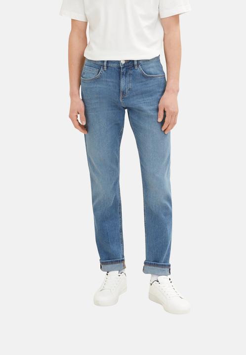 Image du produit Tom Tailor Hose JOSH Slim Jeans im 5-Pocket-Style mit Reissverschluss und Knopf (W34/L32)
