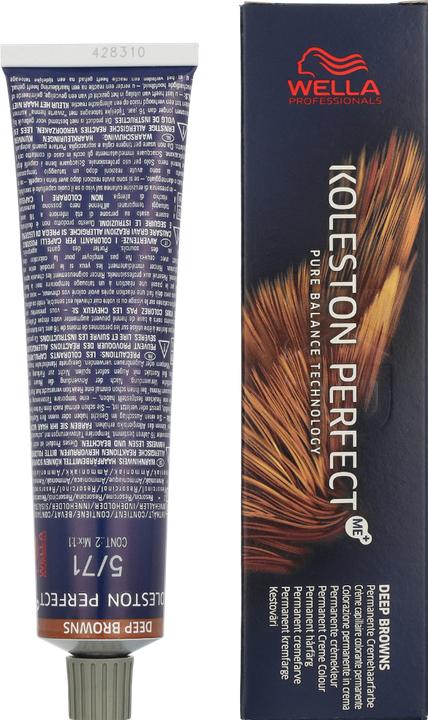Image du produit Wella Koleston Perfect Me+ Deep Browns (5/71 brun clair - irisé clair)