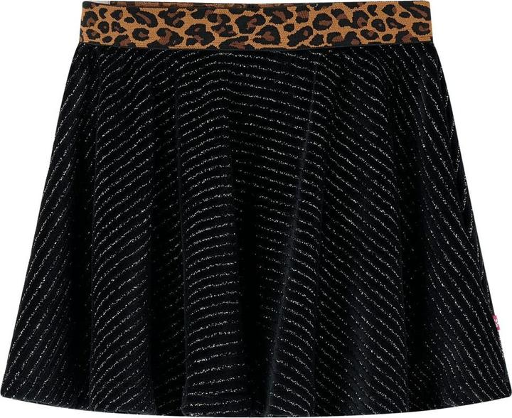Produktbild VidaXL Kinderrock mit Bund in Leopardenmuster Schwarz (92)