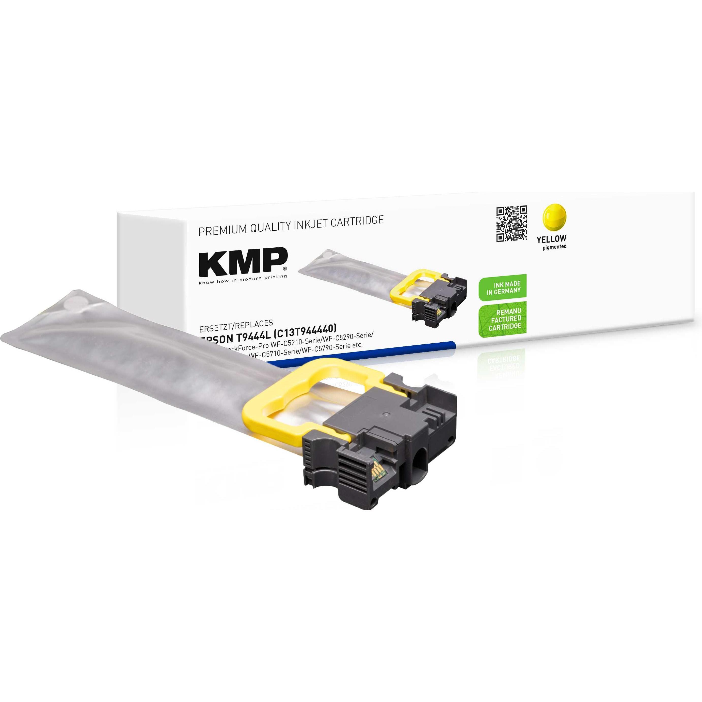 KMP, Druckerpatrone, Patrone Epson T9444L yellow 3000 S. remanufactured