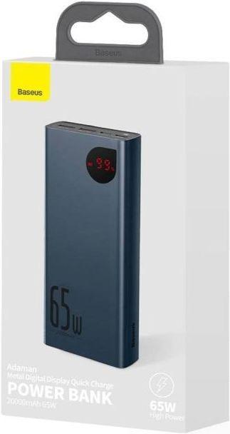 Image du produit Baseus Série Adaman (20000 mAh, 65 W, 74 Wh)