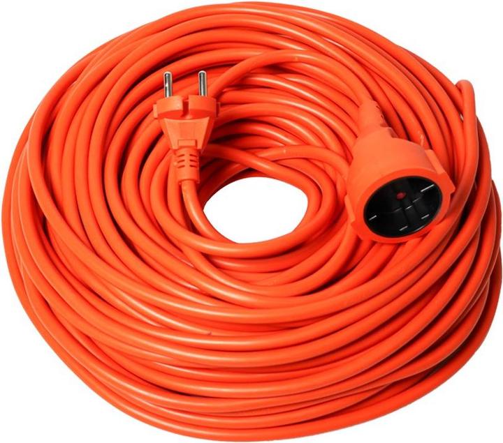 Actual product image Vertex Przedłużacz zwijany 40m PZO40M2x1 0mm (40 m, CEE 7/4)