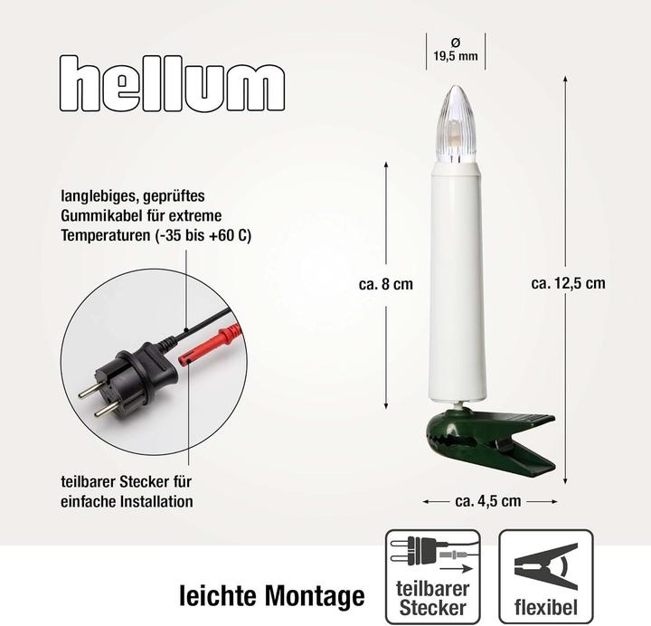 Produktbild Hellum 842043 (20x)