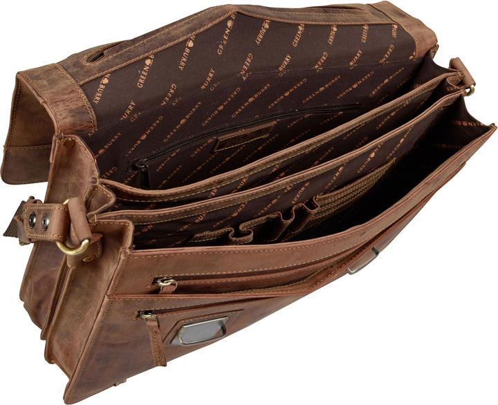 Produktbild Greenburry Vintage XL Aktentasche Leder 40 cm (12 l)