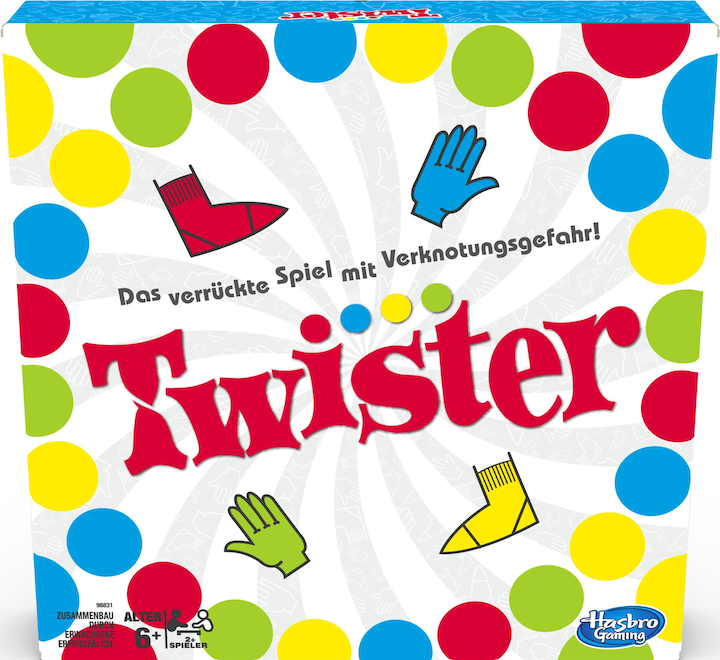 Actual product image Hasbro Gaming Twister (German)