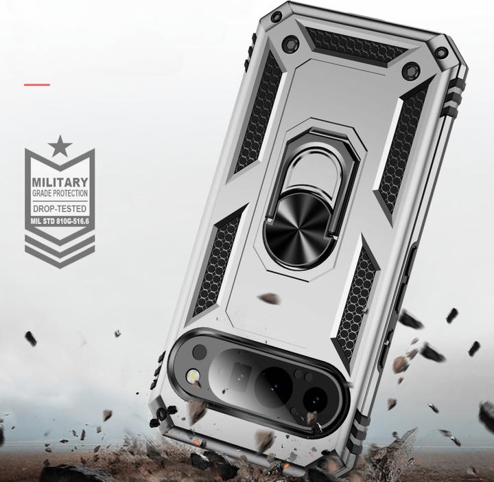 Actual product image Cover-Discount Google Pixel 9 / 9 Pro - Armor Case with kickstand (Google Pixel 9 Pro, Google Pixel 9)