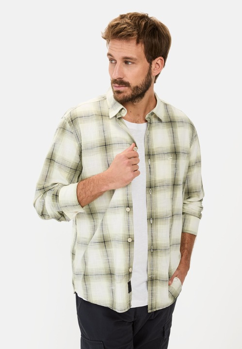 Produktbild Camel Active Kariertes Langarmhemd aus Baumwolle (3XL)
