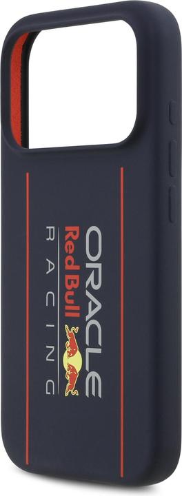 Actual product image Red Bull Silicone Oversize Vertical Logo MagSafe Case for iPhone 17 Pro Max Navy Blue (Apple iPhone 17 Pro Max)