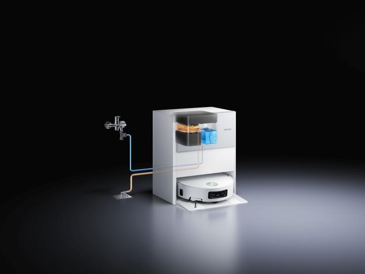 Productafbeelding Dreame Aqua10 Ultra Roller Robotstøvsuger (hvidt) (Stofzuigrobot)