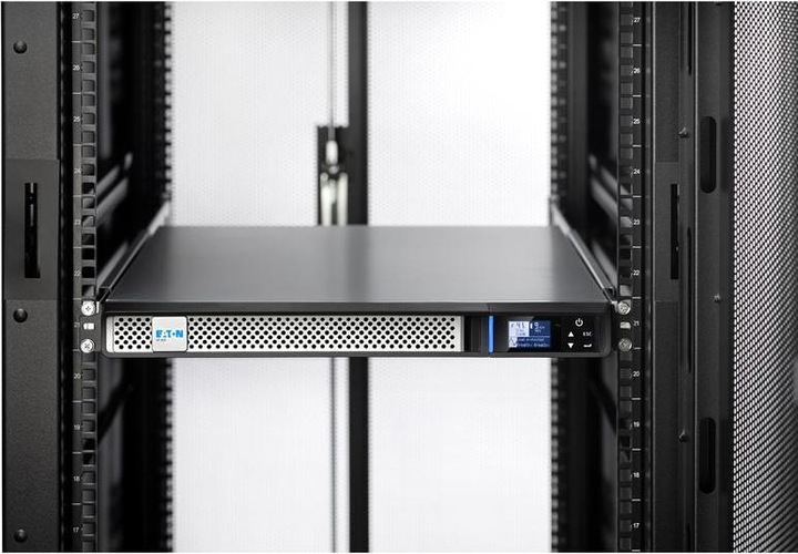 Produktbild Eaton 5P Gen2 Rack 1U 850i 850VA/680W Rack 1U USB and RS232 12min Runtime 4xC13 (850 VA, 680 W, Line-Interaktiv USV)