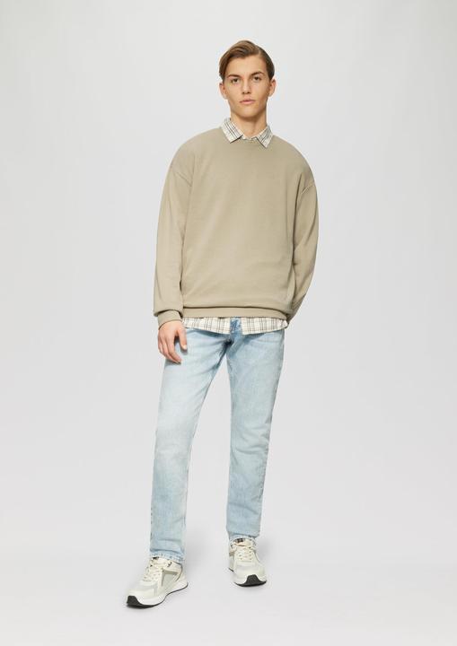 Immagine prodotto S.Oliver Sweatshirt Sweatshirt mit Logo-Stickerei (M)