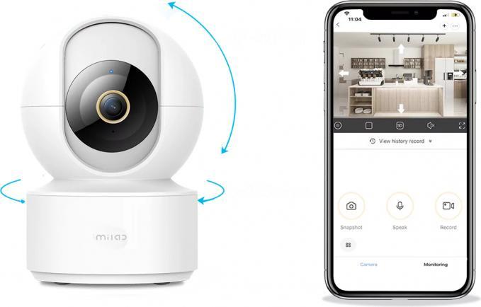 Actual product image imilab C21, Wi-Fi, 2.5K, Indoor, white (2560 x 1440 Pixels)